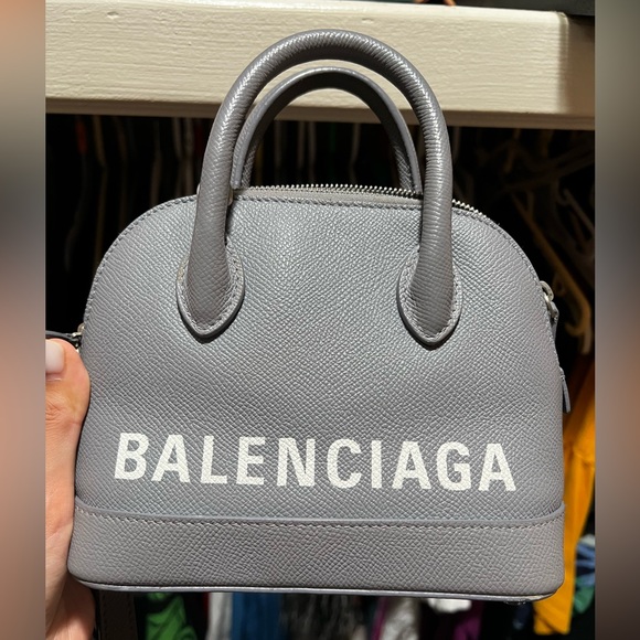 AUTHENTIC BALENCIAGA MINI XXS LOGO VILLE BAG. - Picture 1 of 4